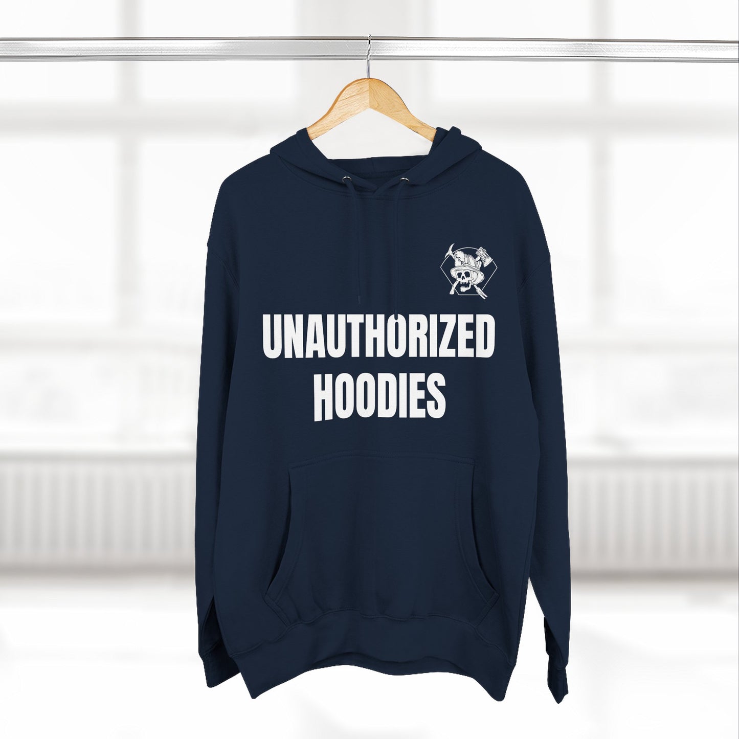 Unauthorized Hoodies Three-Panel Fleece Hoodie