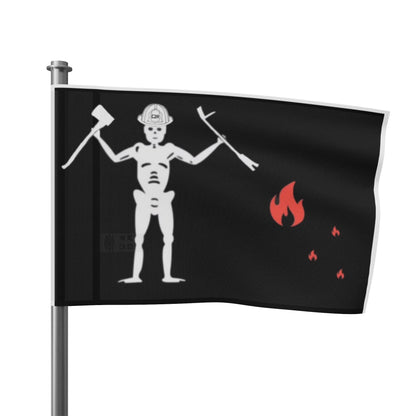 Blackbeard Flag 18x12