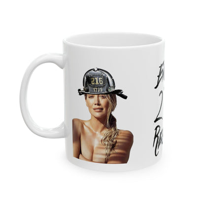 Duff Ceramic Mug, (11oz, 15oz)