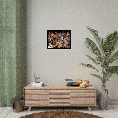 All the girls Rolled Posters