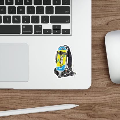 Sour Patch Blue Ras Scott Wire Die-Cut Stickers