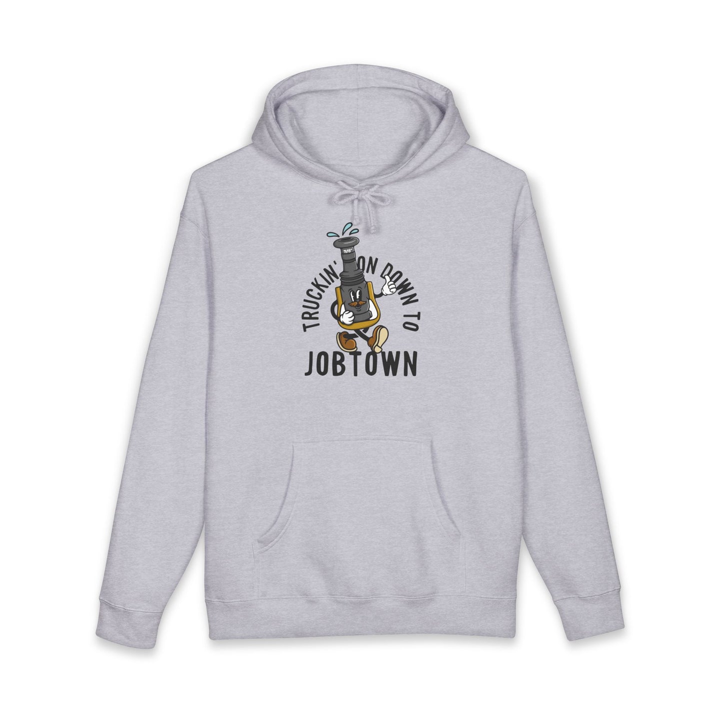 Truckin Unisex Heavyweight Hooded Sweatshirt
