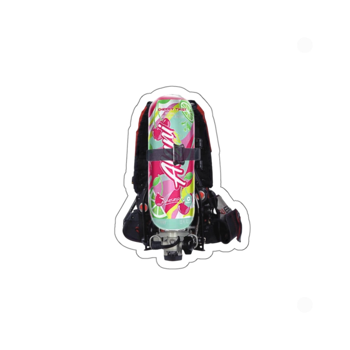 Alani Cherry Twist Scott X3 Sticker