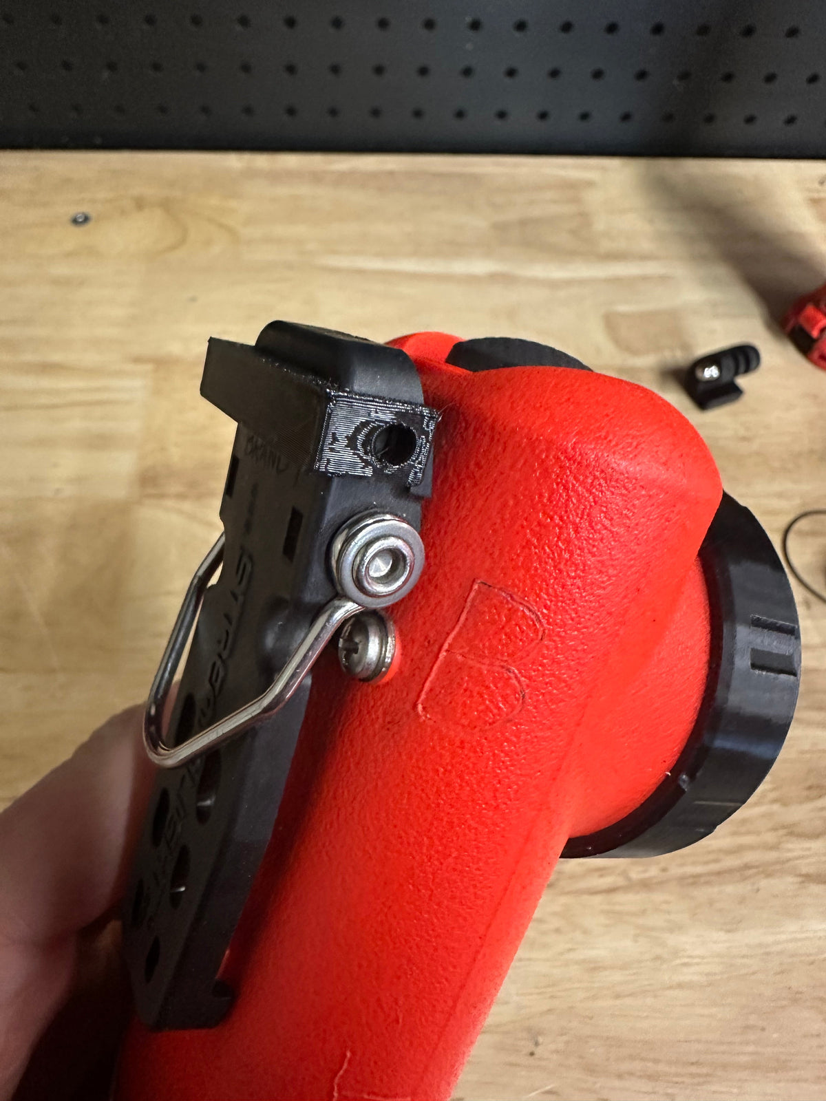 GoPro compatible mount for Streamlight Survivorlight brand flashlights