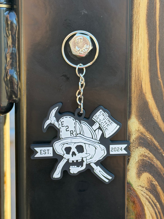 E2R Skull Key chain