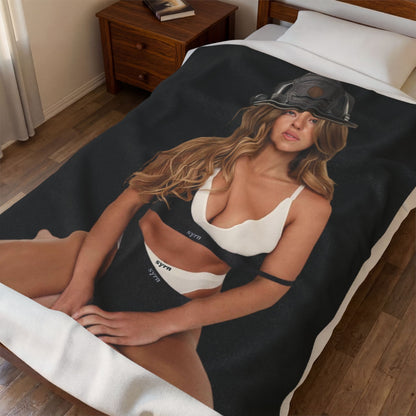 Sporty Sween Velveteen Plush Blanket