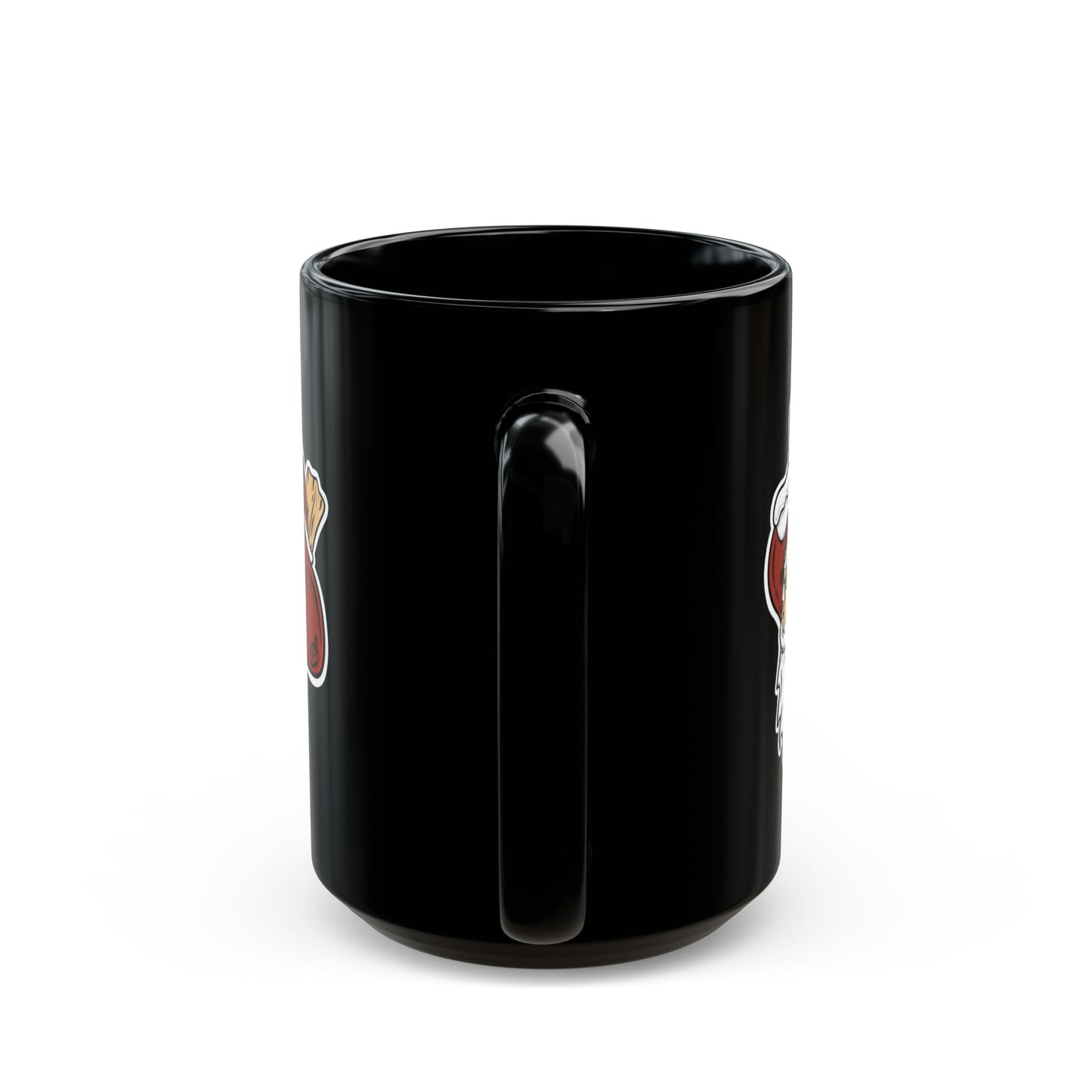 Santa Black Mug (11oz, 15oz)