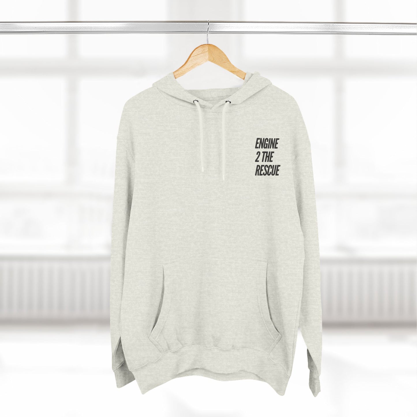 Shorsey Three-Panel Fleece Hoodie
