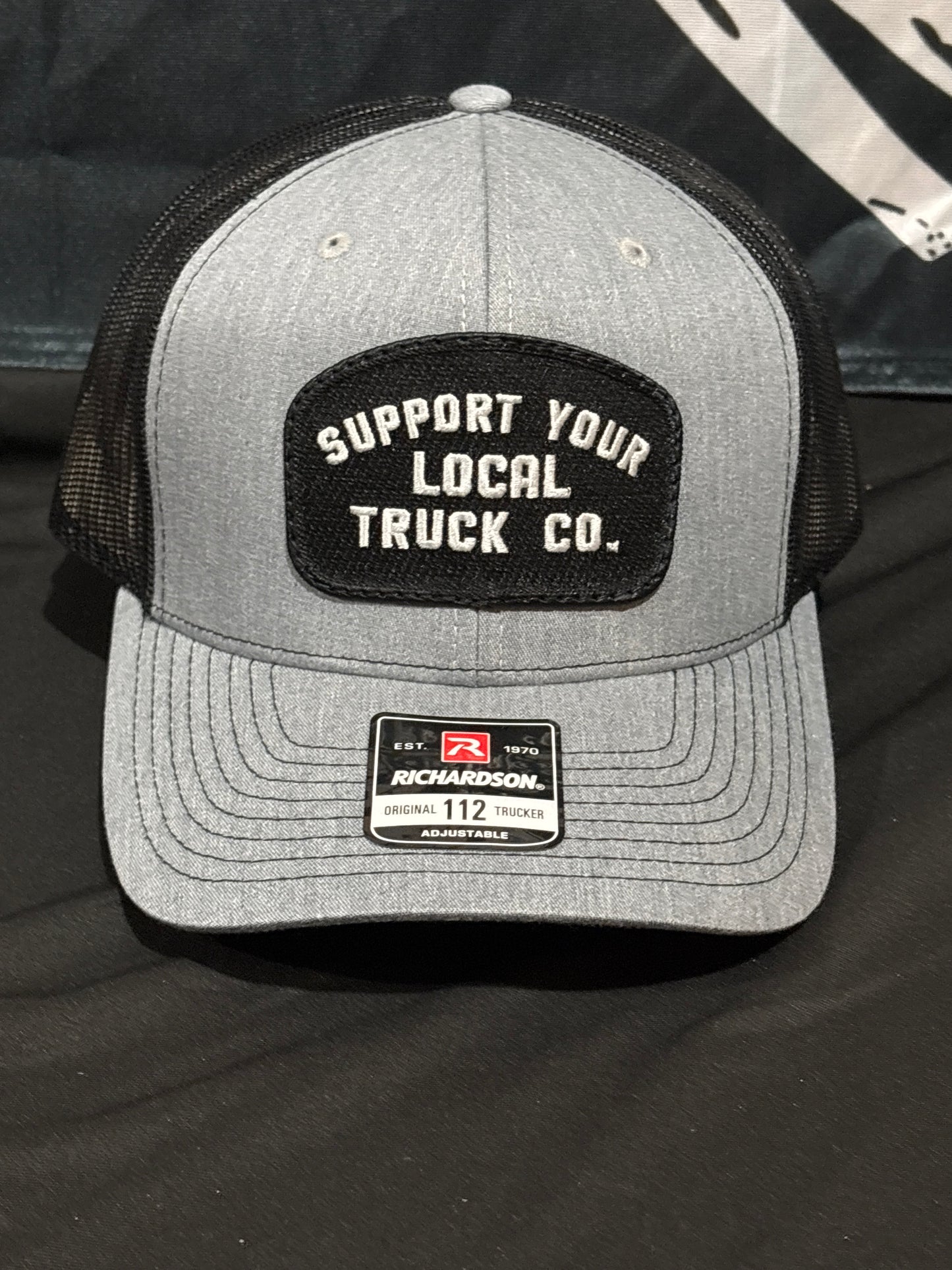 Gray and Black Support Your Local Truck Co. Richardson 112
