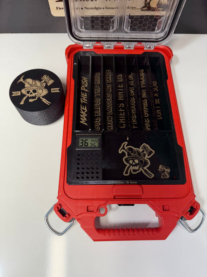 Engine2The Rescue 3D printed Humidor Milwaukee Slim Packout - 3D printed insert