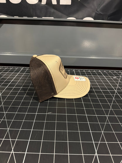 Support Your Local Coffee Fund Khaki and Brown R112