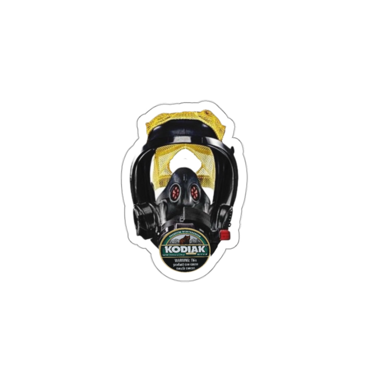 Kodiak Winter Green Scott Mask Sticker