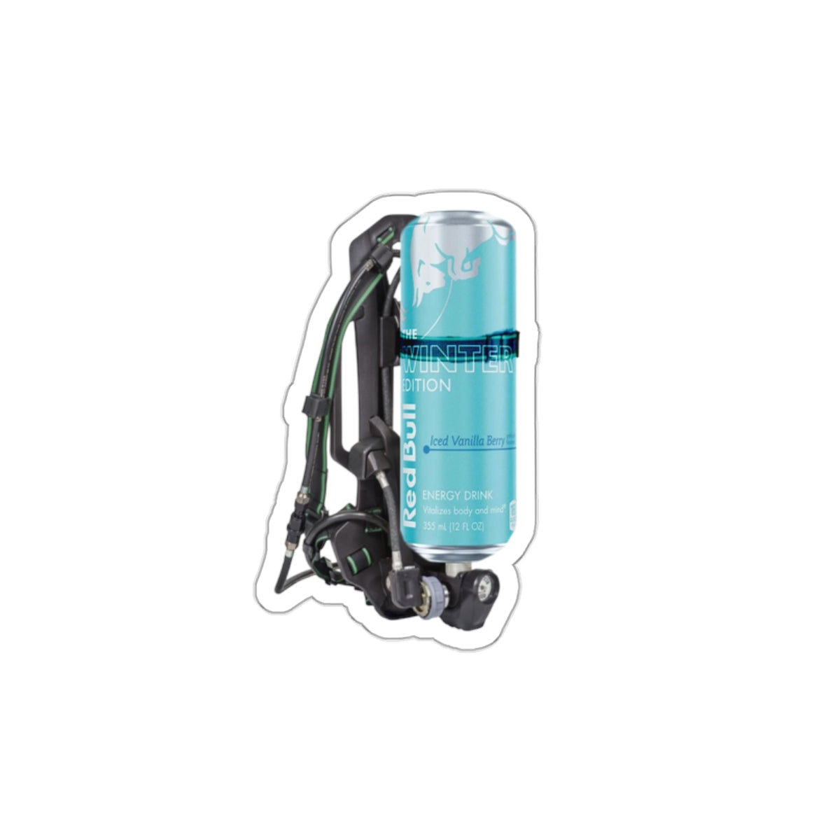Redbull Winter MSA Die-Cut Stickers