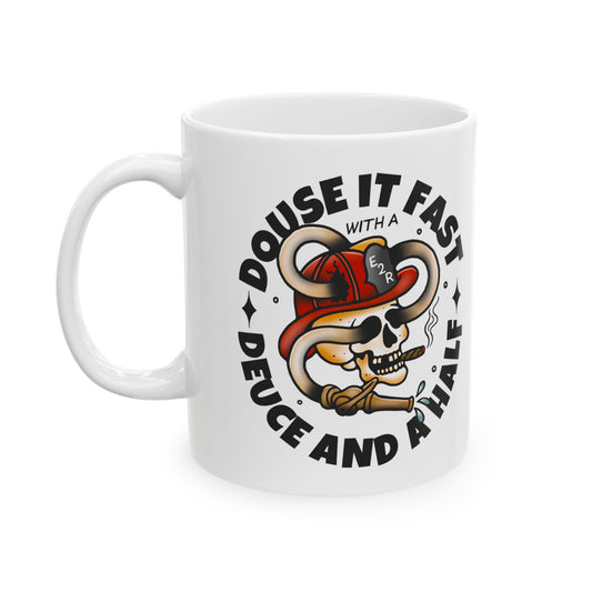 Deuce and a Half Ceramic Mug, (11oz, 15oz)