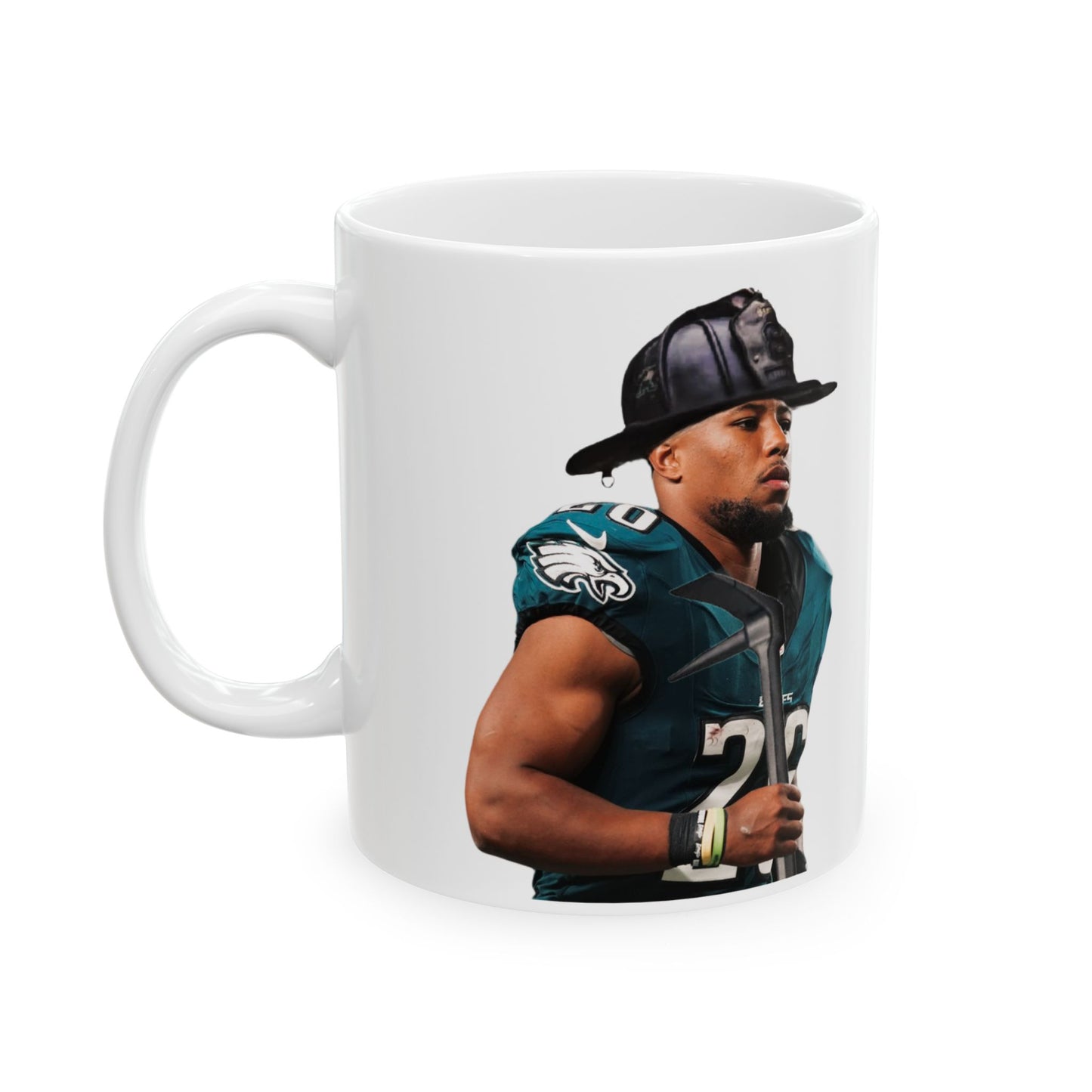 Saquon Ceramic Mug, (11oz, 15oz)