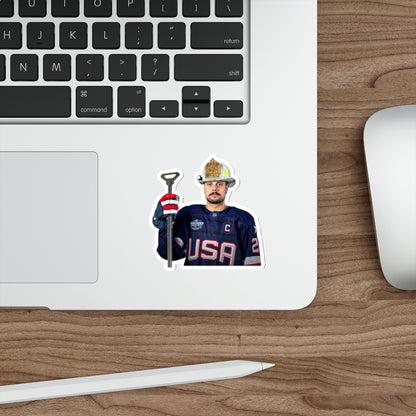 Auston Matthews USA Die-Cut Stickers