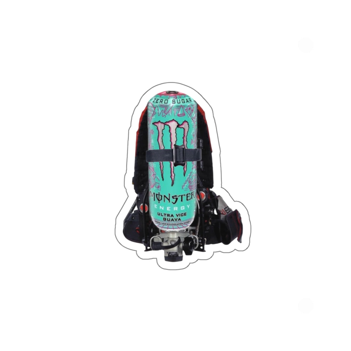 Monster Ulyta Vice Guava Scott X3 Sticker