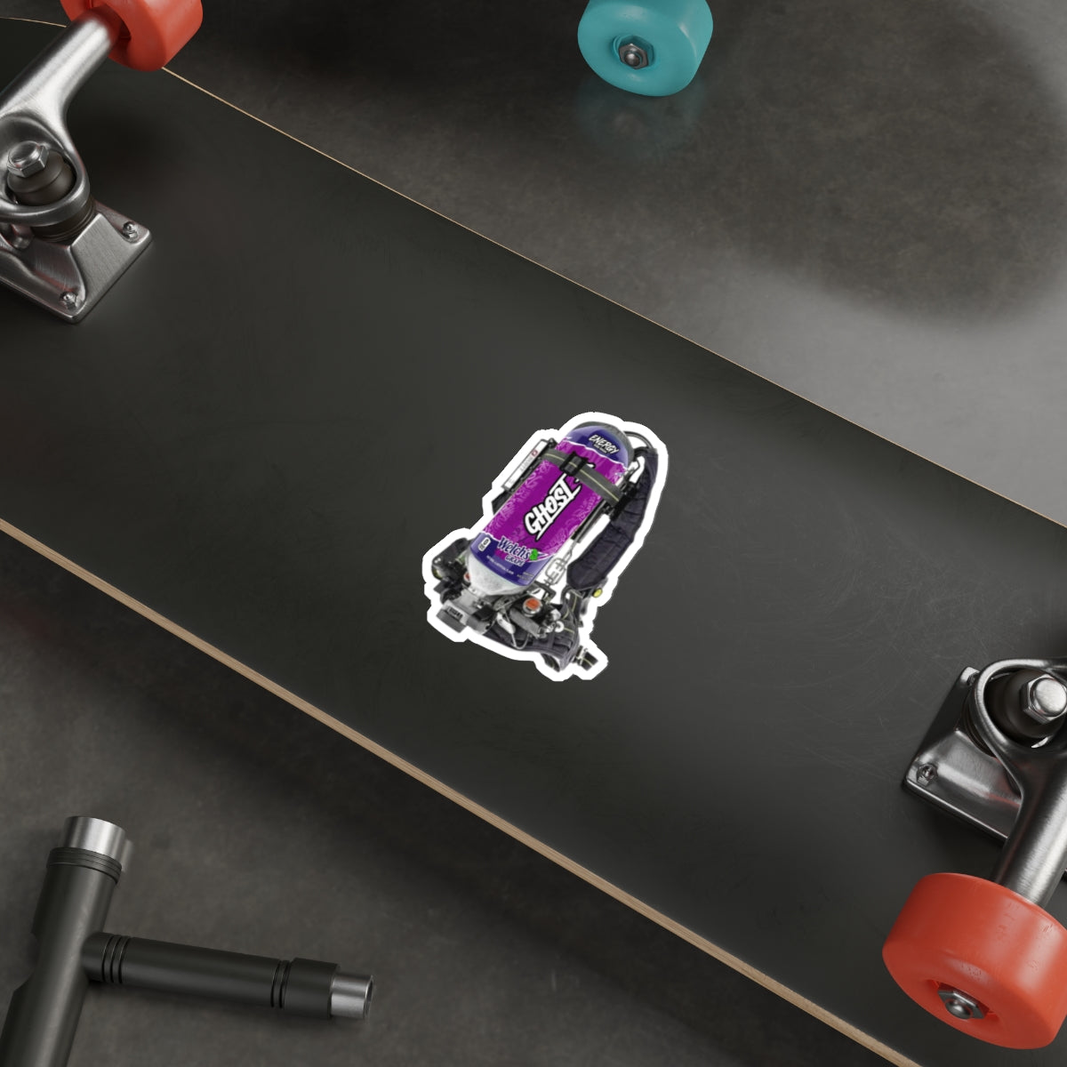 Welch's Grape Ghost Scott Wire Die-Cut Stickers