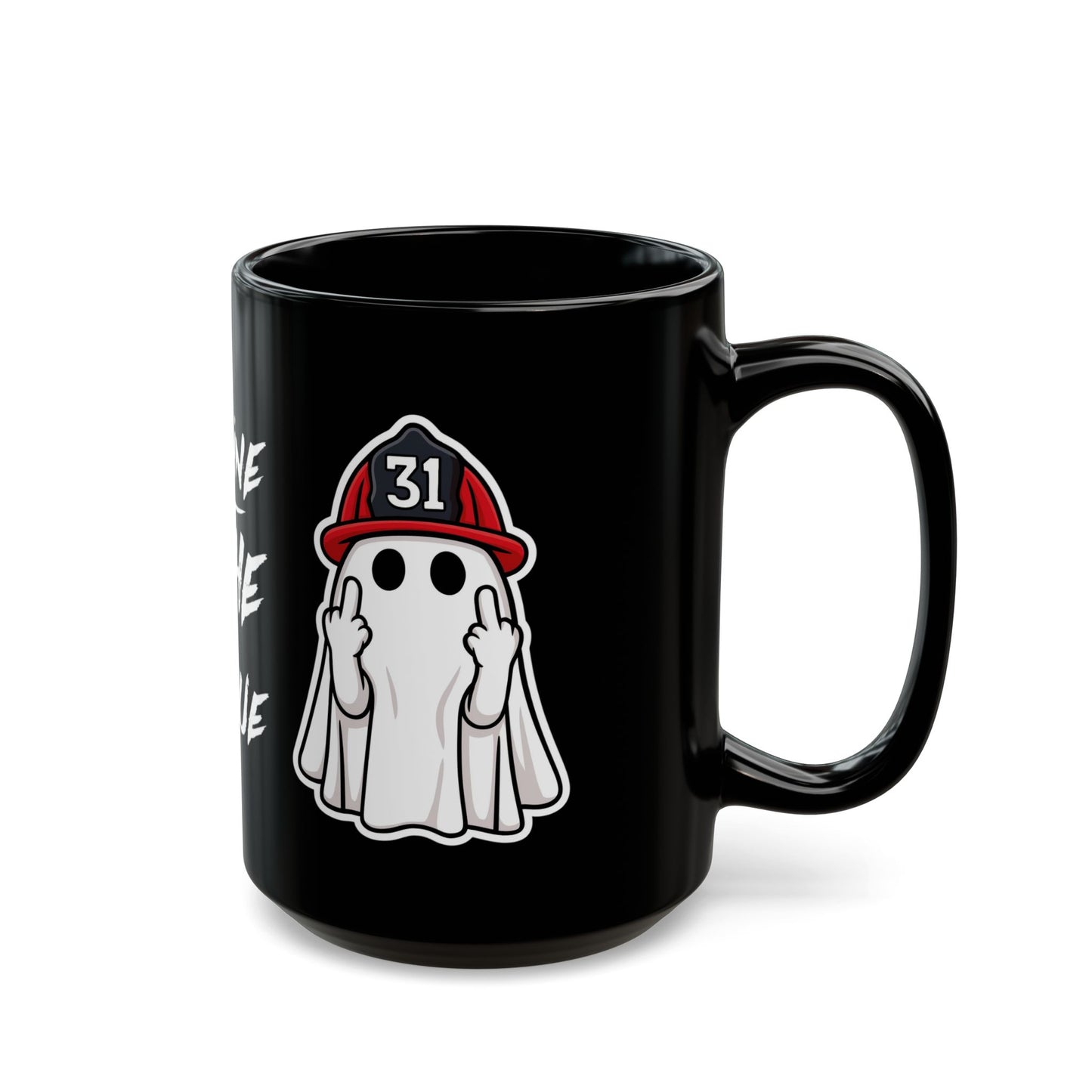 Your friendly ghost Black Mug (11oz, 15oz)