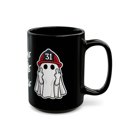 Your friendly ghost Black Mug (11oz, 15oz)