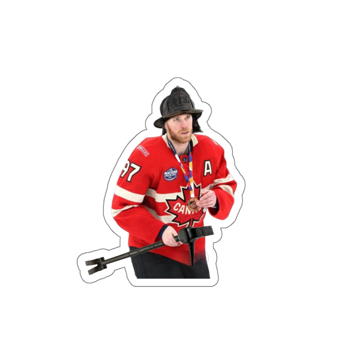 Connor McDavid Die-Cut Stickers