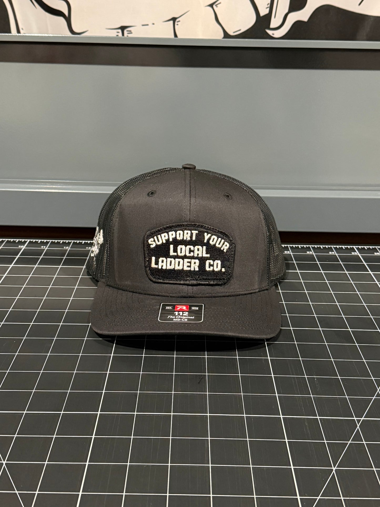 Support Your Local Ladder Co. Black Richardson 112