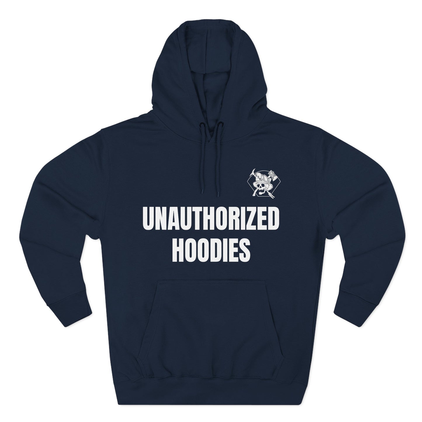 Unauthorized Hoodies Three-Panel Fleece Hoodie