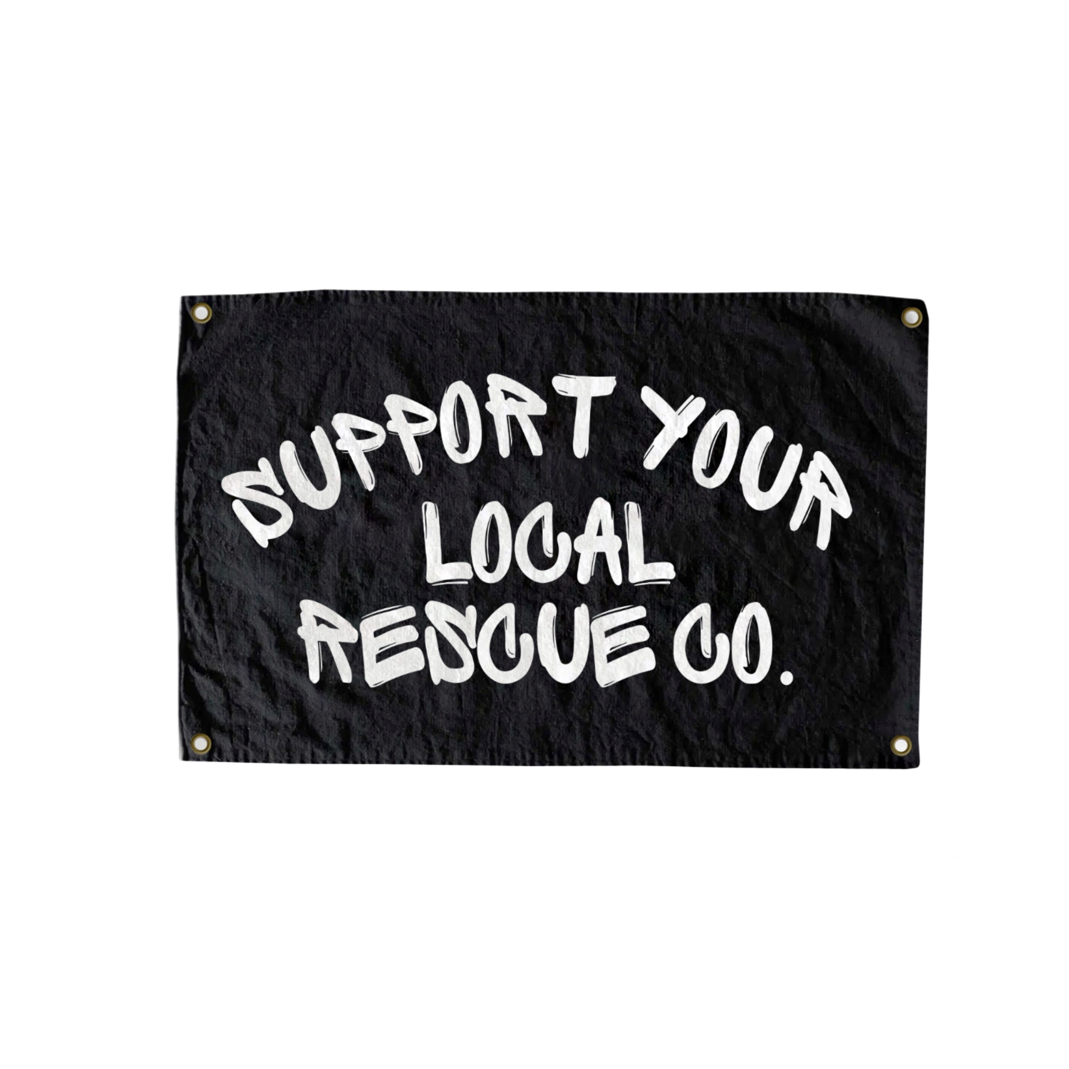 Two The Rescue Backdrop Flags – ENGINE 2 THE RESCUE