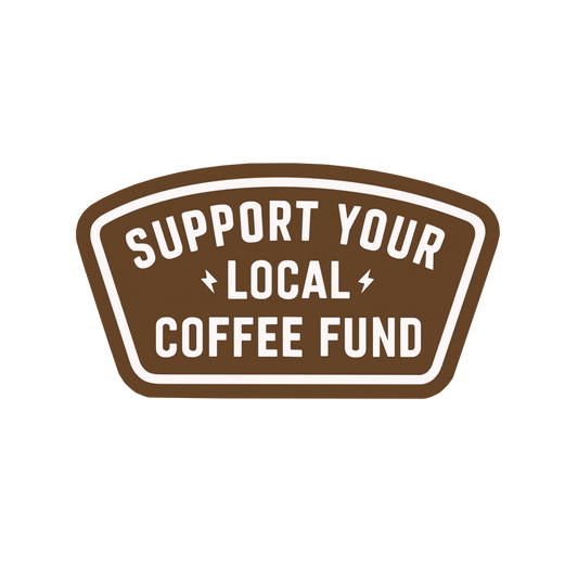 Support Your Local Coffee Fund sticker pack
