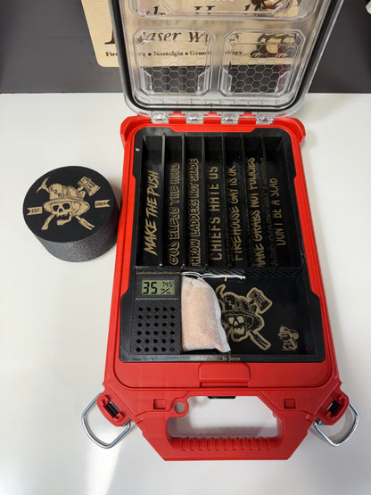 Engine2The Rescue 3D printed Humidor Milwaukee Slim Packout - 3D printed insert