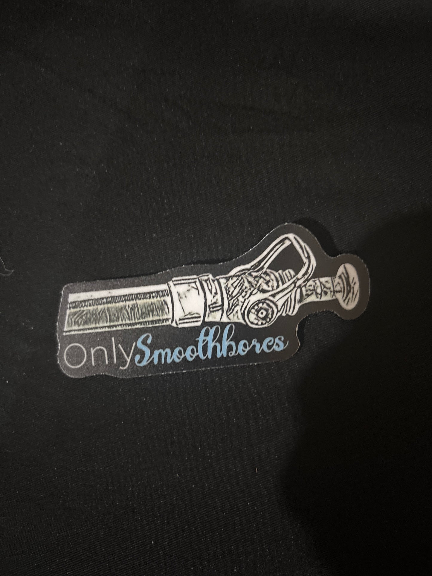 Only smoothbores Black