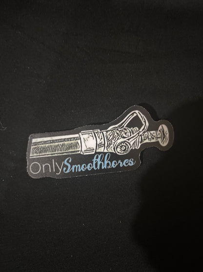 Only smoothbores Black