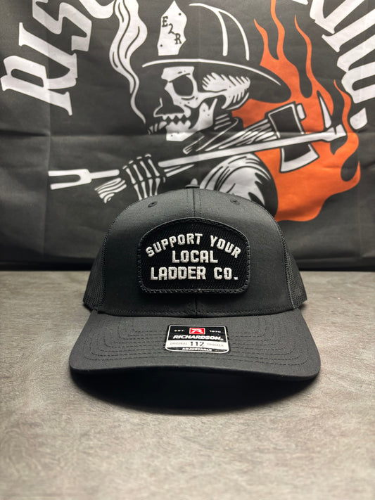 All Black Support Your Local Ladder Co. Richardson 112