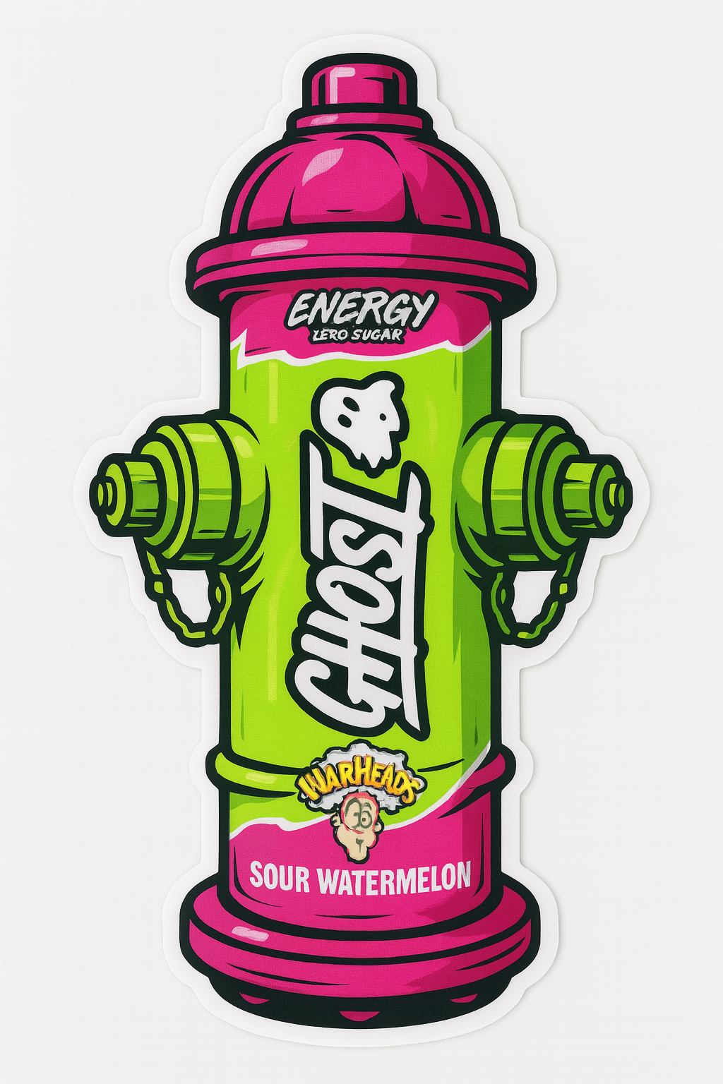 Ghost sour watermelon
