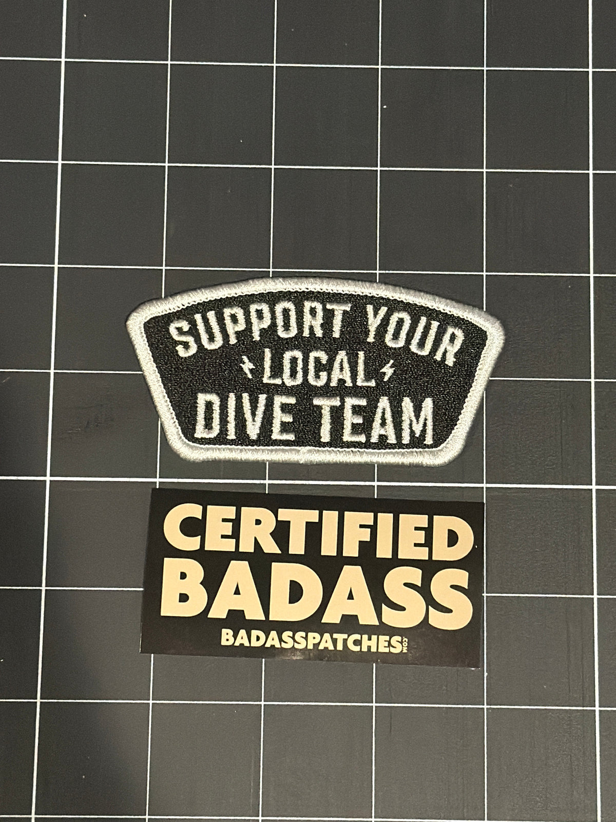 Support Your Local Dive Team Patch