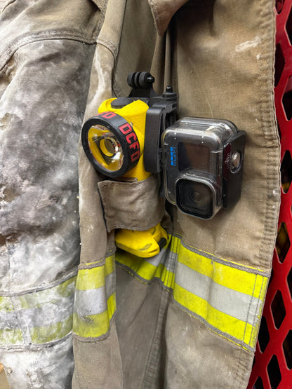 GoPro compatible DUAL mount for Streamlight Survivorlight brand flashlights - The One Mount to Rule Them All