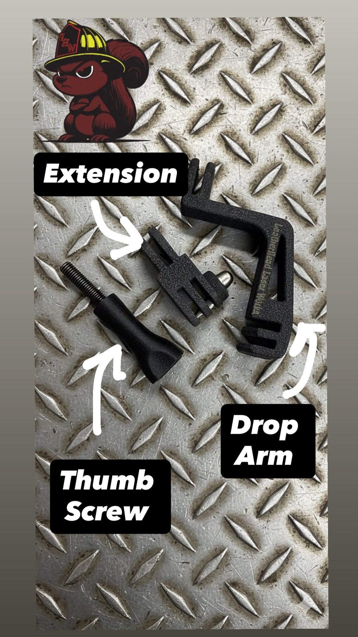 High Heat Resistant Thumb Screw for GoPro