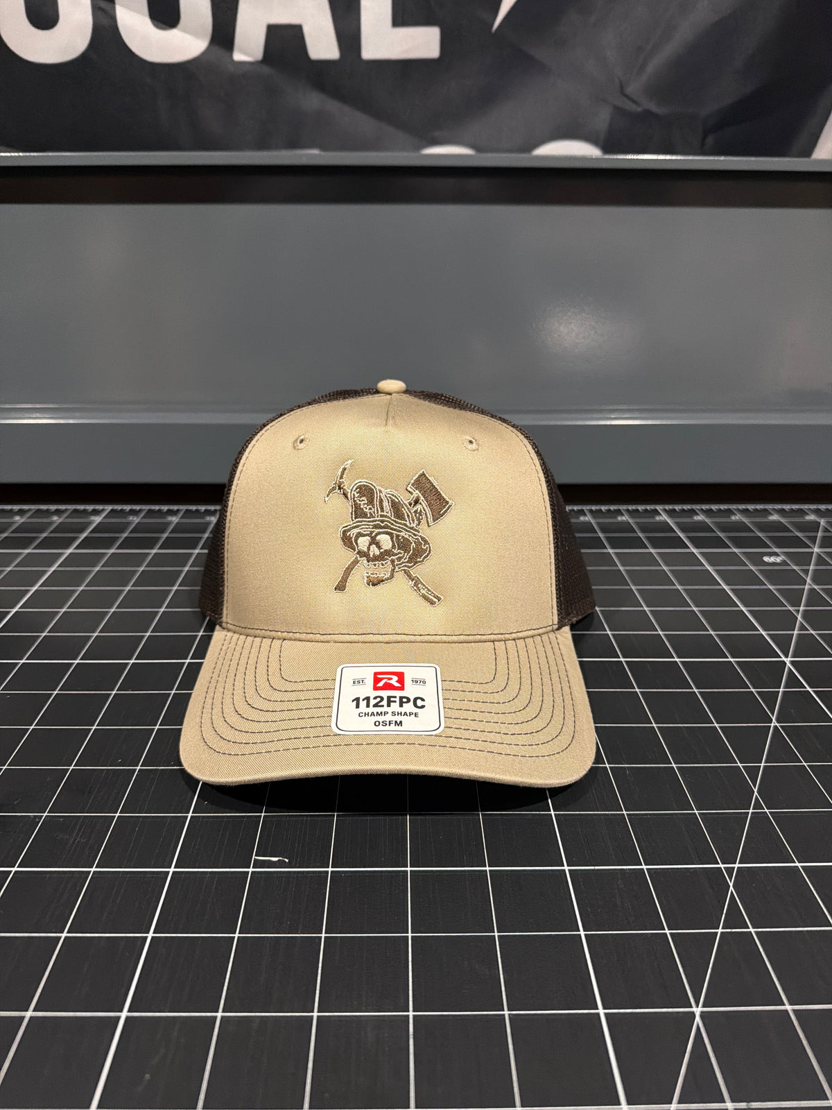 Skull Khaki and Brown R112