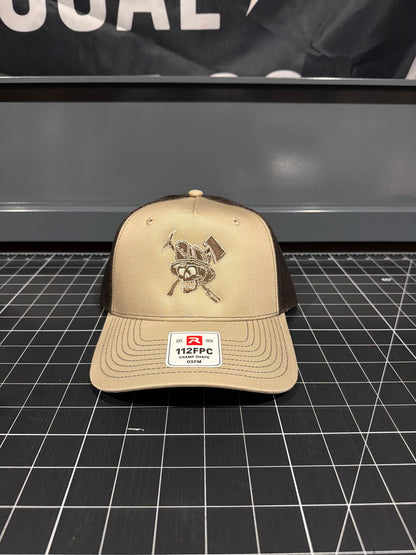 Skull Khaki and Brown R112