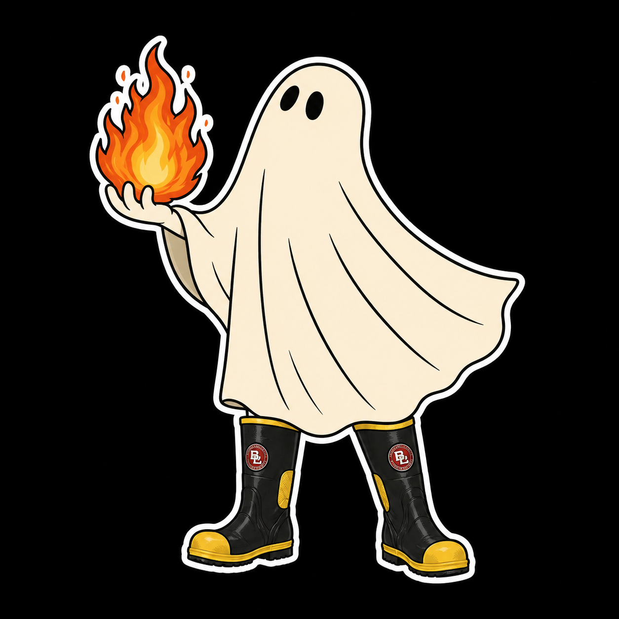 Fire ghost