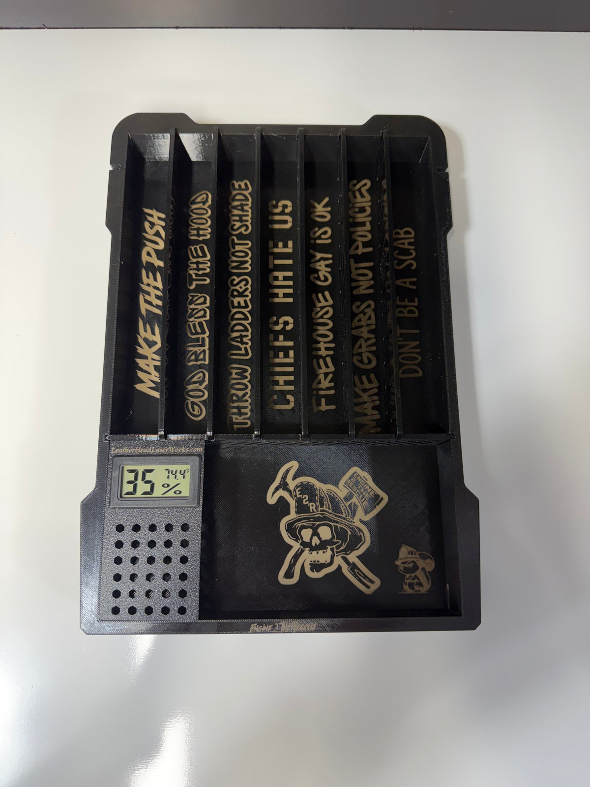 Engine2The Rescue 3D printed Humidor Milwaukee Slim Packout - 3D printed insert