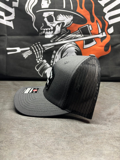 Gray and Black, Support Your Local Ladder Co. Richardson 112