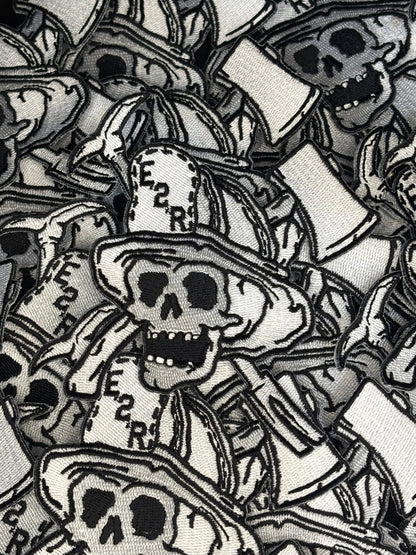 Embroidered Skull patch