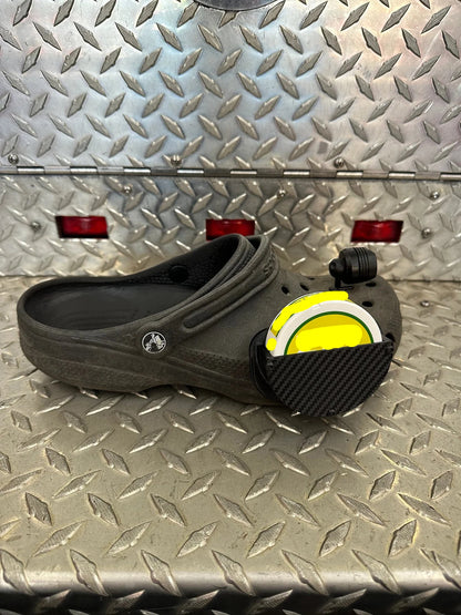 ZYN® compatible holster attachment for Crocs® brand shoes